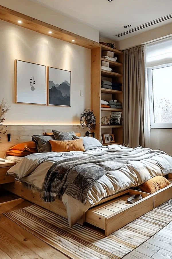 17 Colorful Minimalist Bedroom Ideas That Will Inspire Your Next Makeover 11 image 385