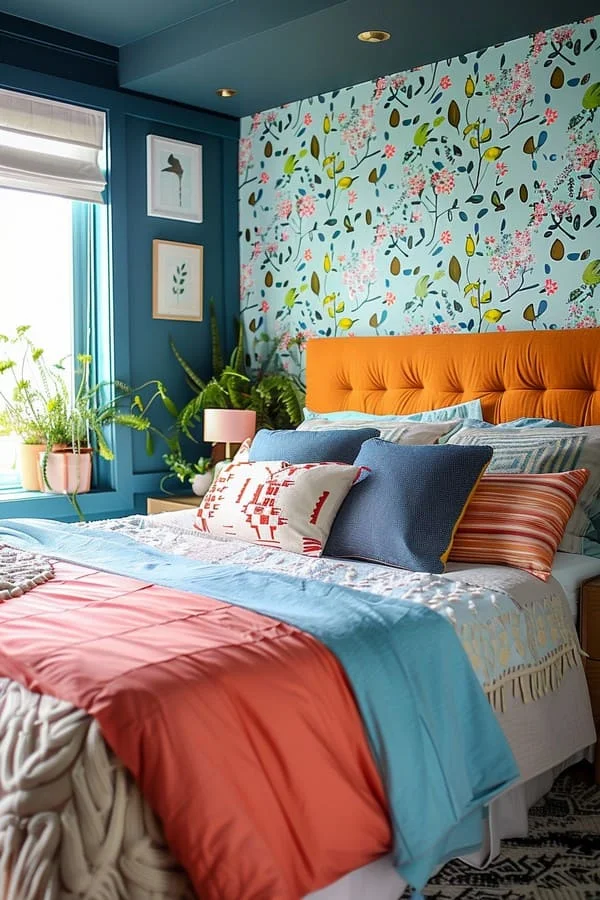 17 Colorful Minimalist Bedroom Ideas That Will Inspire Your Next Makeover 16 image 391