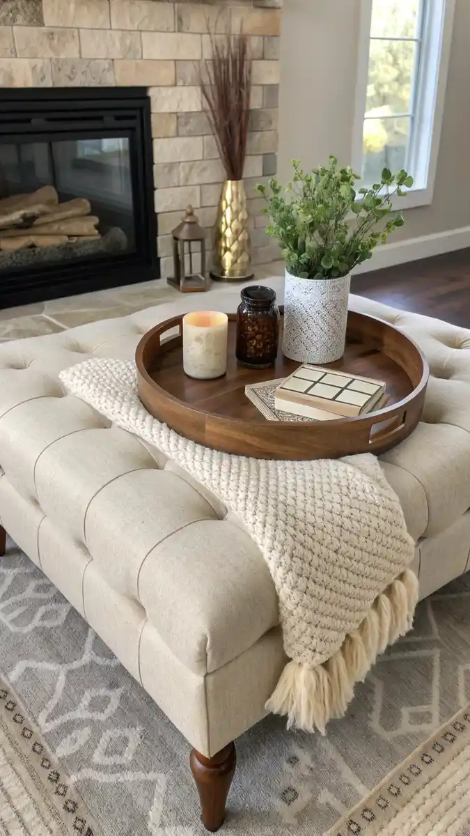 20 Living Room Decor with Ottoman Tips and Layouts 5 image 433