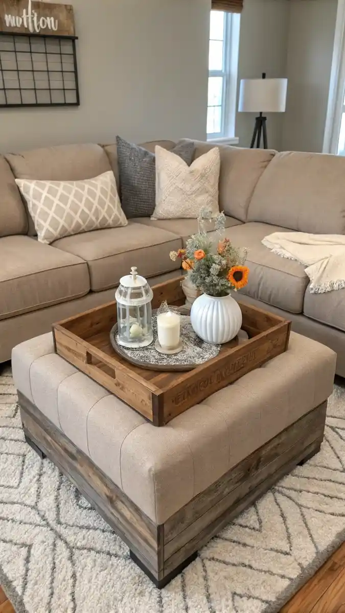 20 Living Room Decor with Ottoman Tips and Layouts 13 image 441