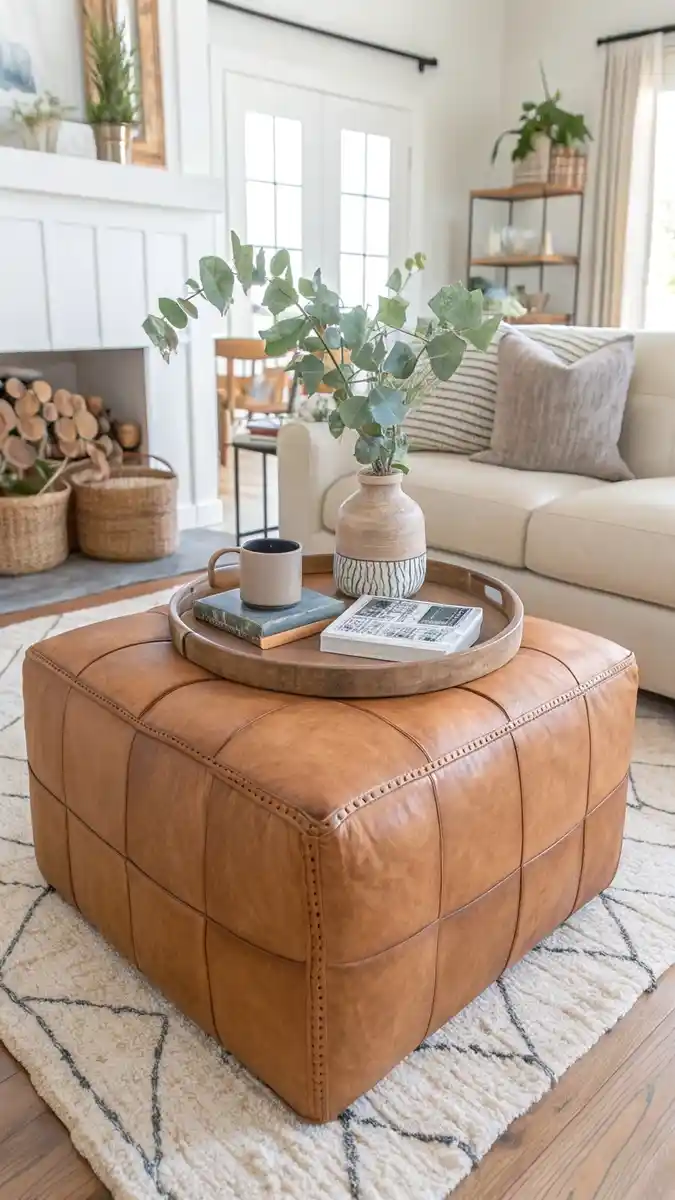 20 Living Room Decor with Ottoman Tips and Layouts 15 image 443