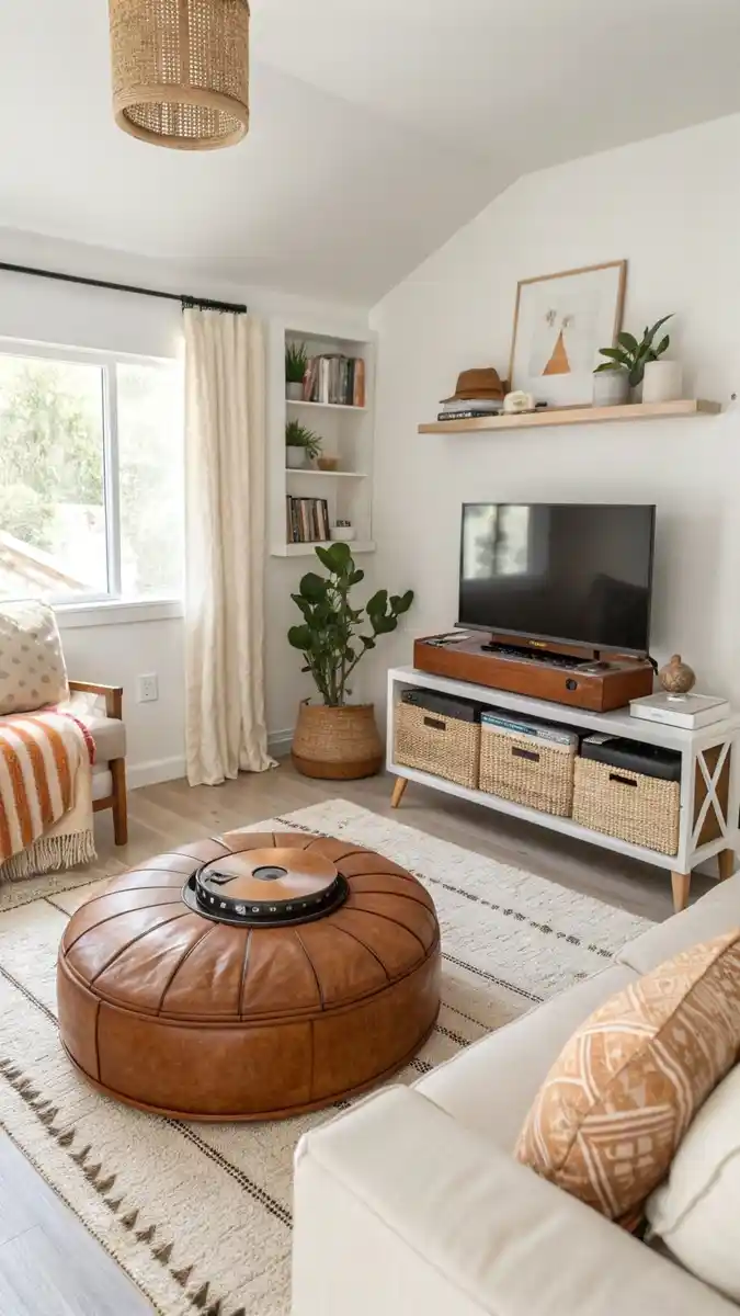 20 Living Room Decor with Ottoman Tips and Layouts 17 image 445