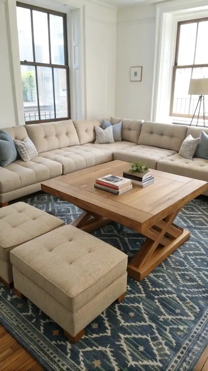 20 Living Room Decor with Ottoman Tips and Layouts 19 image 447