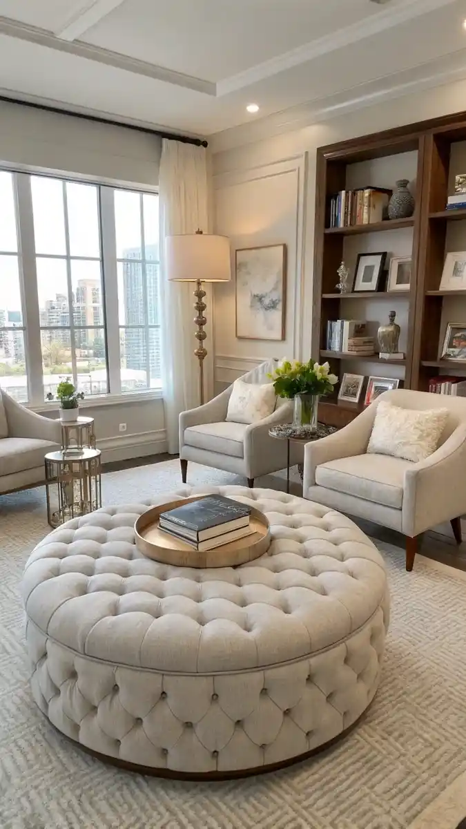 20 Living Room Decor with Ottoman Tips and Layouts 20 image 448