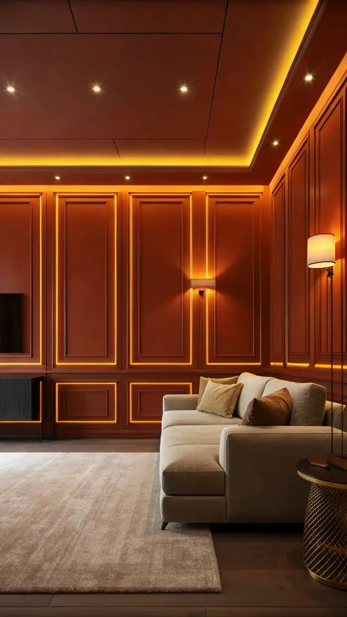 19 Orange and Yellow Living Room Designs You Should See 15 image 482