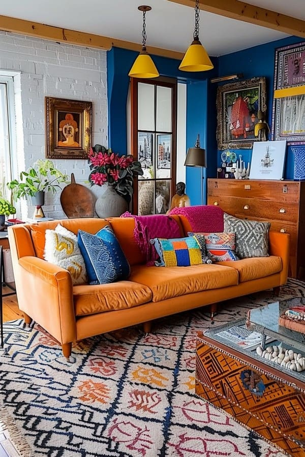 21 Colorful Living Room Ideas for a Modern Makeover 8 image 518