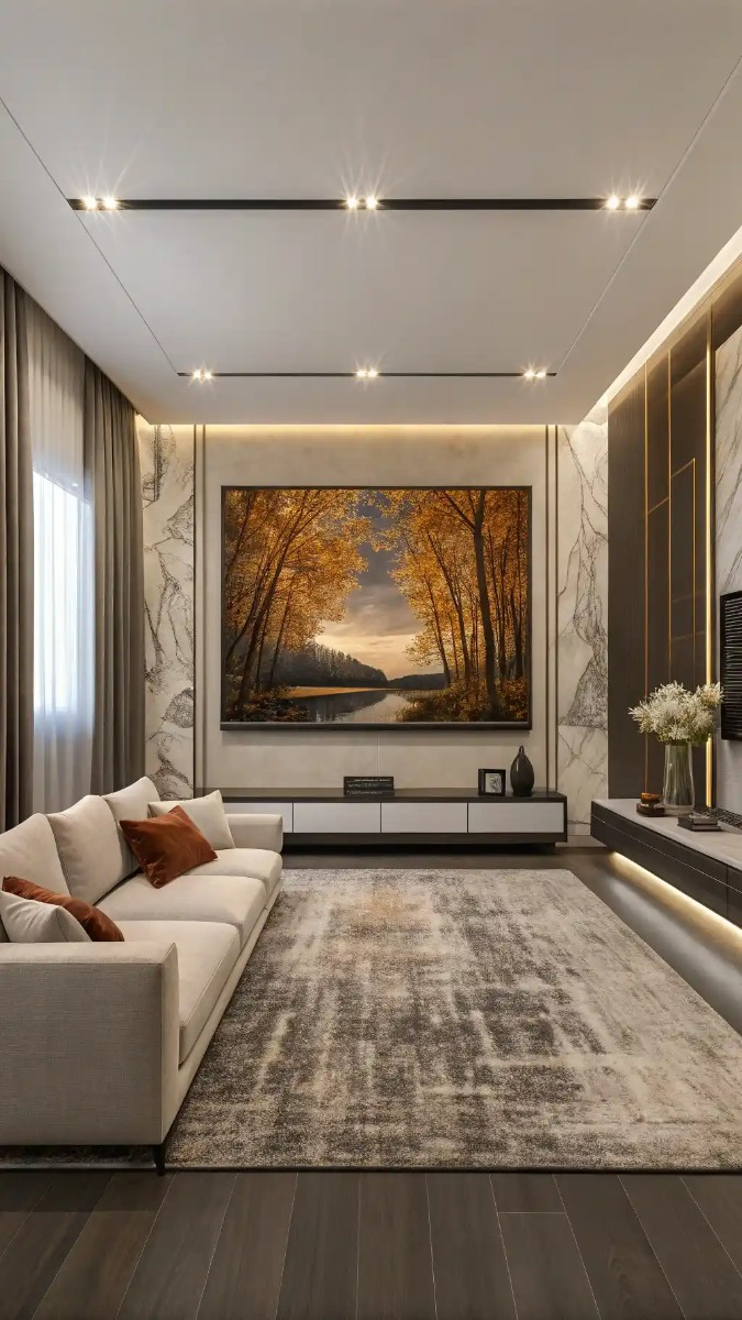 22 Large Picture Living Room Wall Decor Ideas 19 image 562