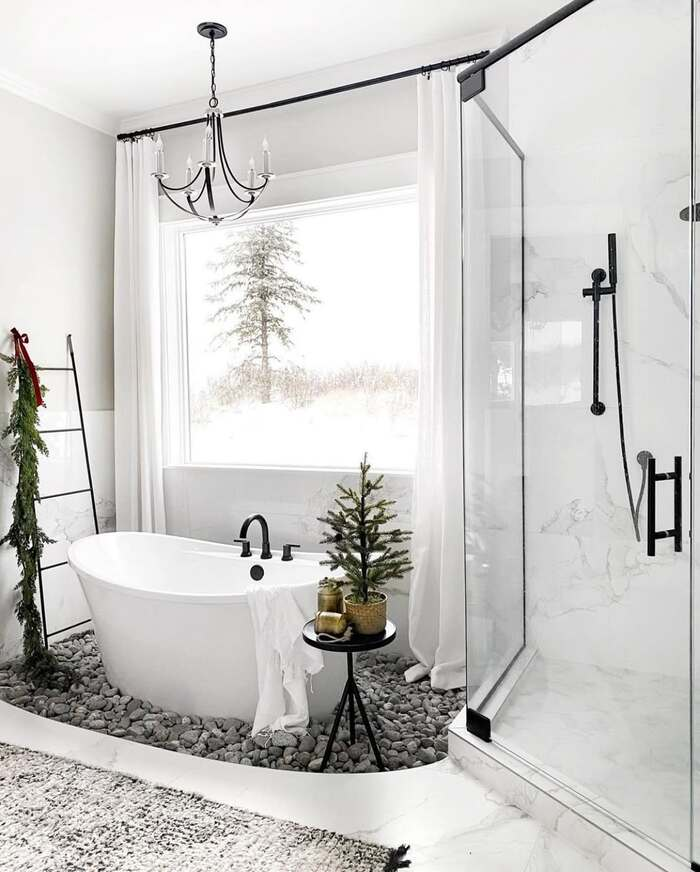 10 Elegant Neutral Christmas Bathroom Decor You’ll Adore 4 image 711