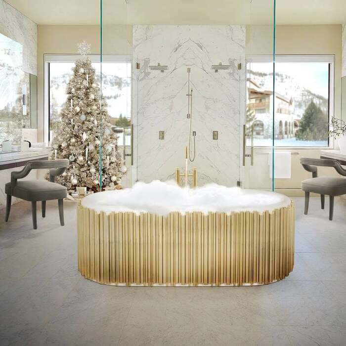 10 Elegant Neutral Christmas Bathroom Decor You’ll Adore 8 image 715