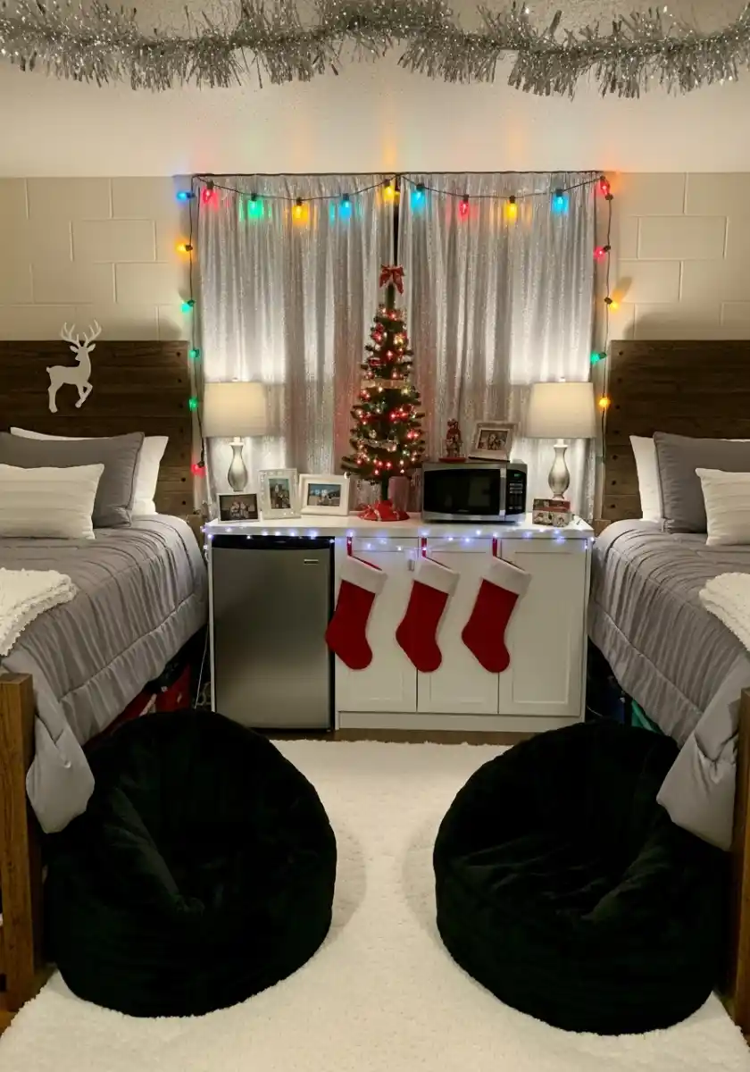 22 Dorm Christmas Decor Ideas That Feel Like Home 5 image 722