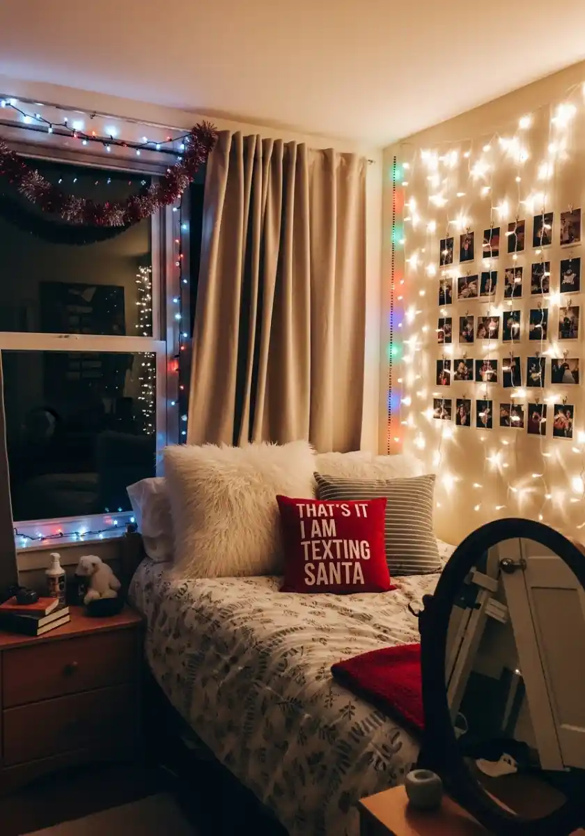 22 Dorm Christmas Decor Ideas That Feel Like Home 23 image 740