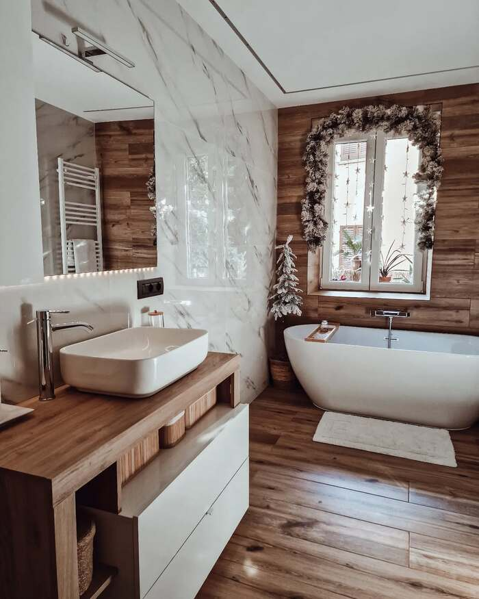 10 Best Rustic Christmas Bathroom Decor for a Warm Winter Look 8 image 793