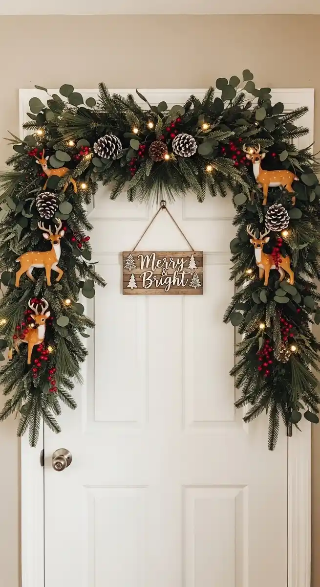 20 Simple Christmas Bedroom Door Decorations on a Budget 9 image 825