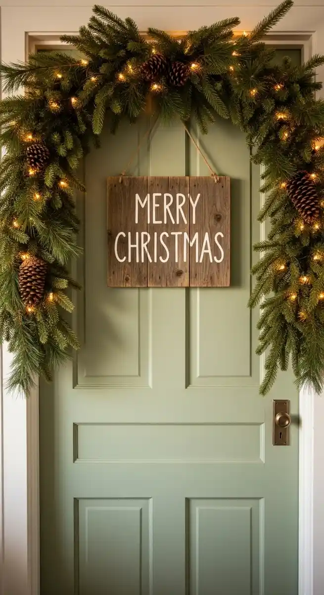 20 Simple Christmas Bedroom Door Decorations on a Budget 10 image 826