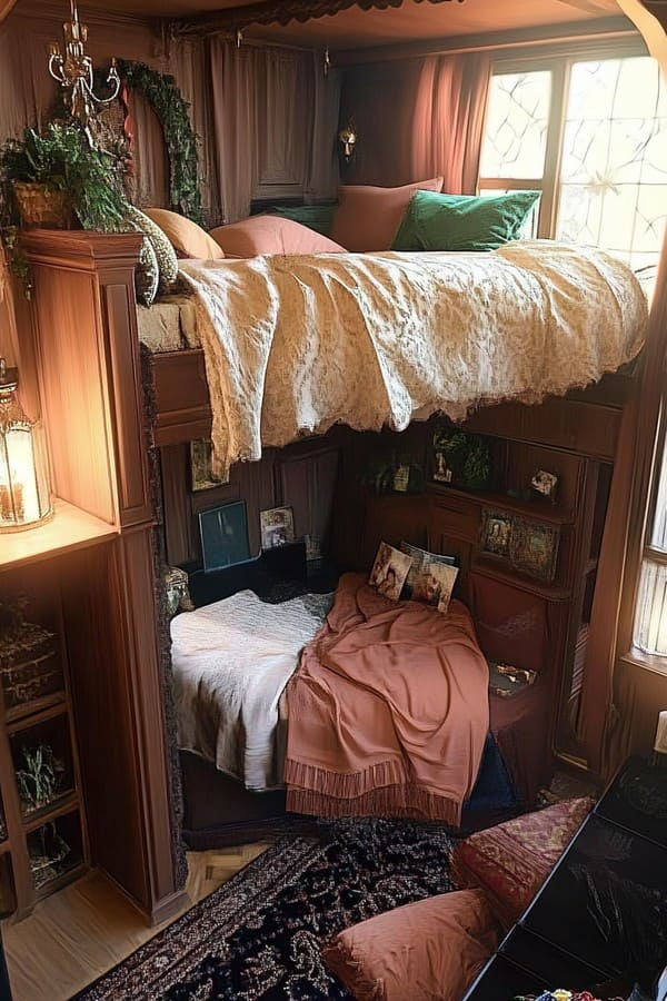 25 Lofted Bed Ideas: Elevate Your Dorm Room to New Heights 4 image 840