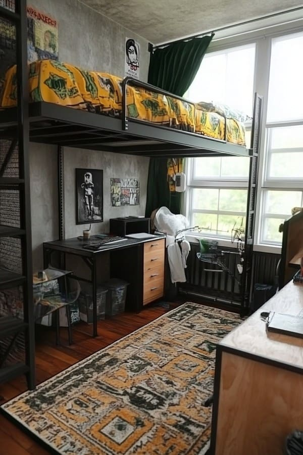 25 Lofted Bed Ideas: Elevate Your Dorm Room to New Heights 11 image 847