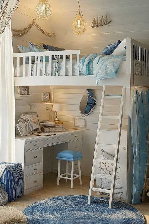 25 Lofted Bed Ideas: Elevate Your Dorm Room to New Heights 16 image 852