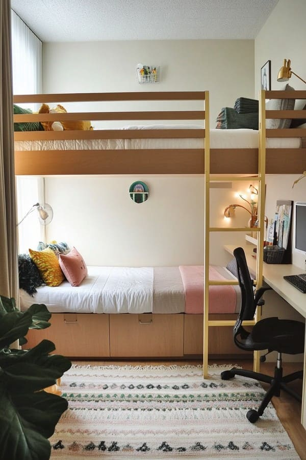 25 Lofted Bed Ideas: Elevate Your Dorm Room to New Heights 19 image 855