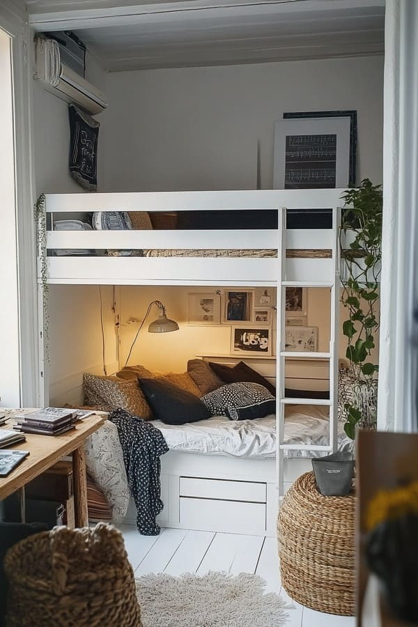 25 Lofted Bed Ideas: Elevate Your Dorm Room to New Heights 23 image 859