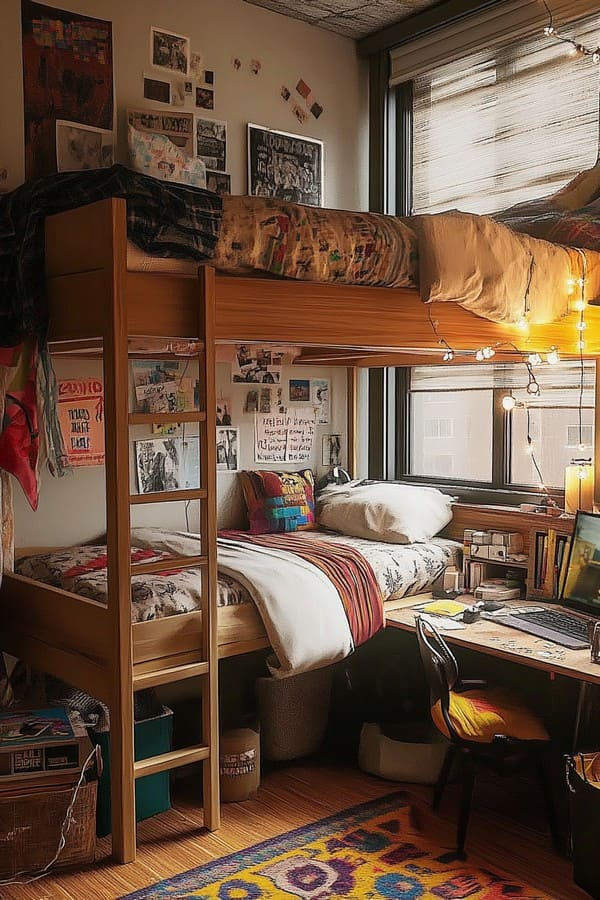 25 Lofted Bed Ideas: Elevate Your Dorm Room to New Heights 26 image 862