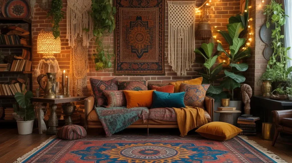 Boho Living Room Ideas to Elevate Your Eclectic Style 8 Boho Living room