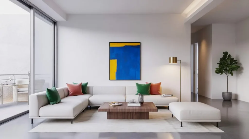 23 Colorful Minimalist Living Room Apartment 3 apartment decor ideas