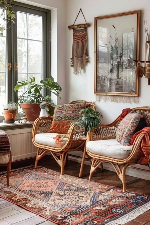 Boho Living Room Ideas to Elevate Your Eclectic Style 3 image 145