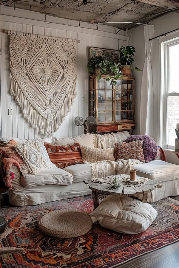 Boho Living Room Ideas to Elevate Your Eclectic Style 7 image 149