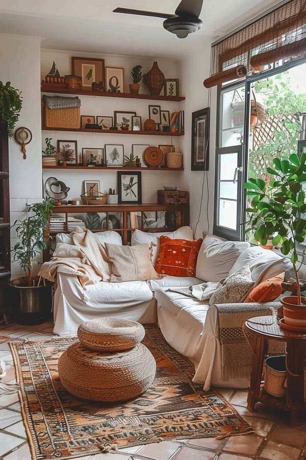 Boho Living Room Ideas to Elevate Your Eclectic Style 14 image 156