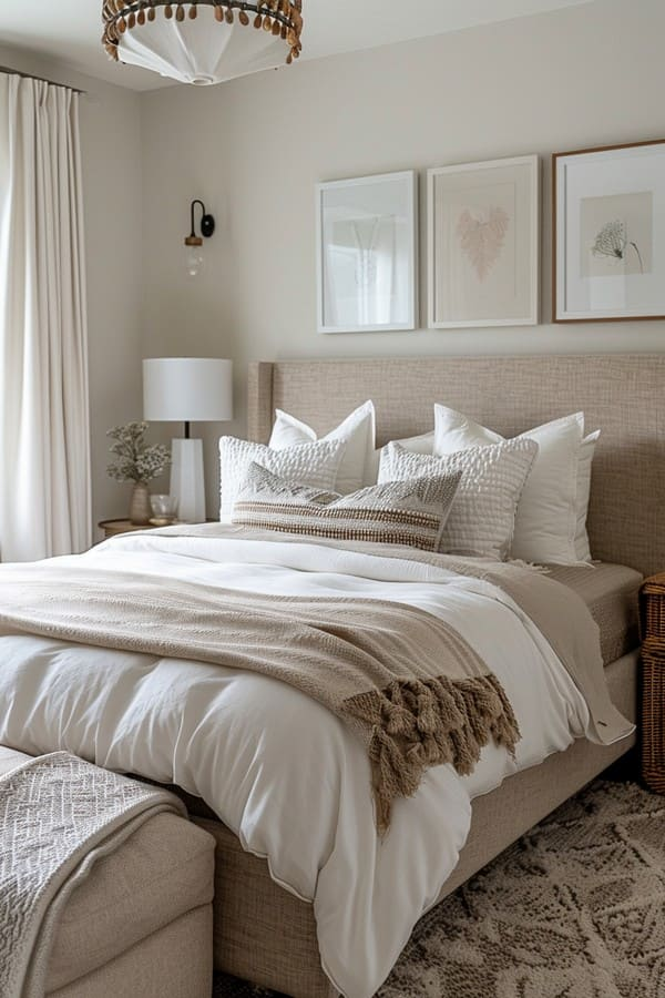 Creating a Calm Oasis: 20 Neutral Bedroom Decor Ideas 7 image 162