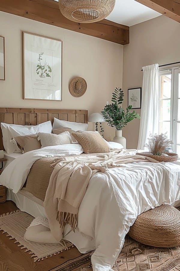 Creating a Calm Oasis: 20 Neutral Bedroom Decor Ideas 19 image 174