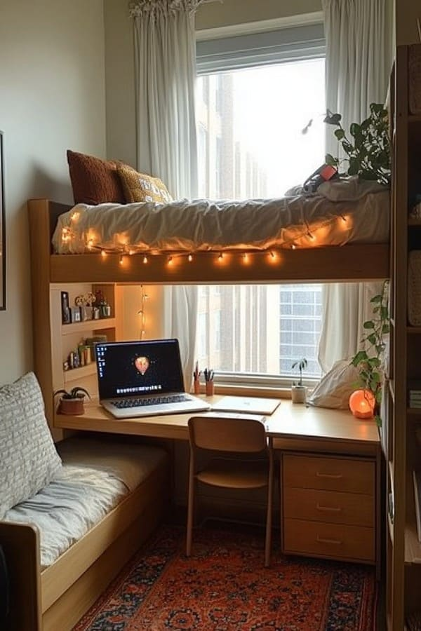 20 Triple Dorm Room Ideas for Maximum Comfort 4 image 45