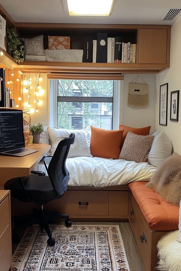 20 Triple Dorm Room Ideas for Maximum Comfort 6 image 47