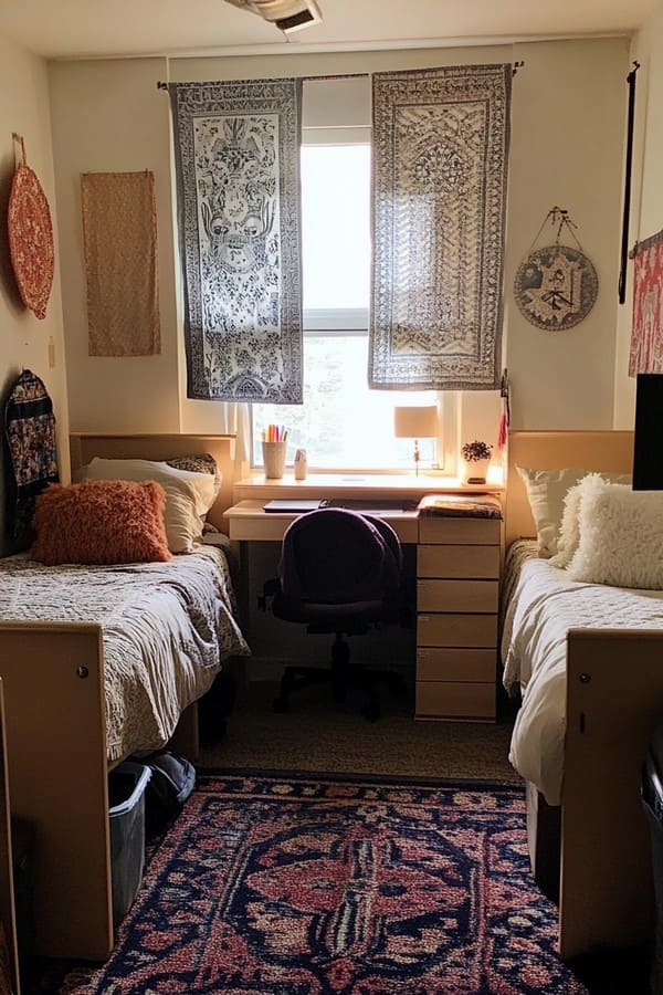 20 Triple Dorm Room Ideas for Maximum Comfort 15 image 56