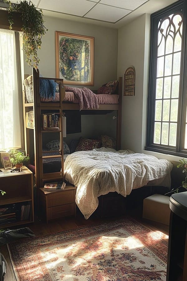 20 Triple Dorm Room Ideas for Maximum Comfort 16 image 57