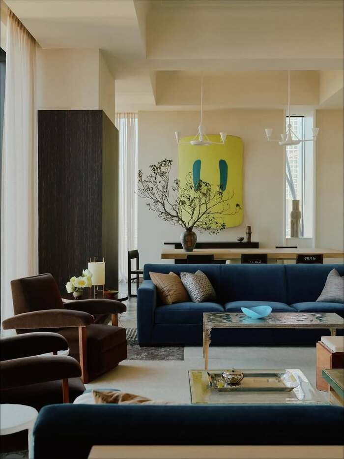 23 Colorful Minimalist Living Room Apartment 18 image 77