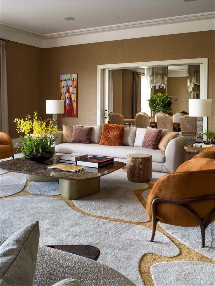 23 Colorful Minimalist Living Room Apartment 19 image 78