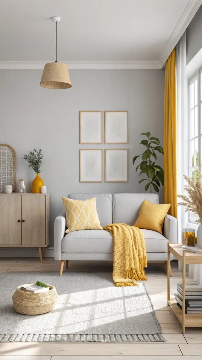 12 Living Room Design Yellow And Grey Ideas 2 image 84