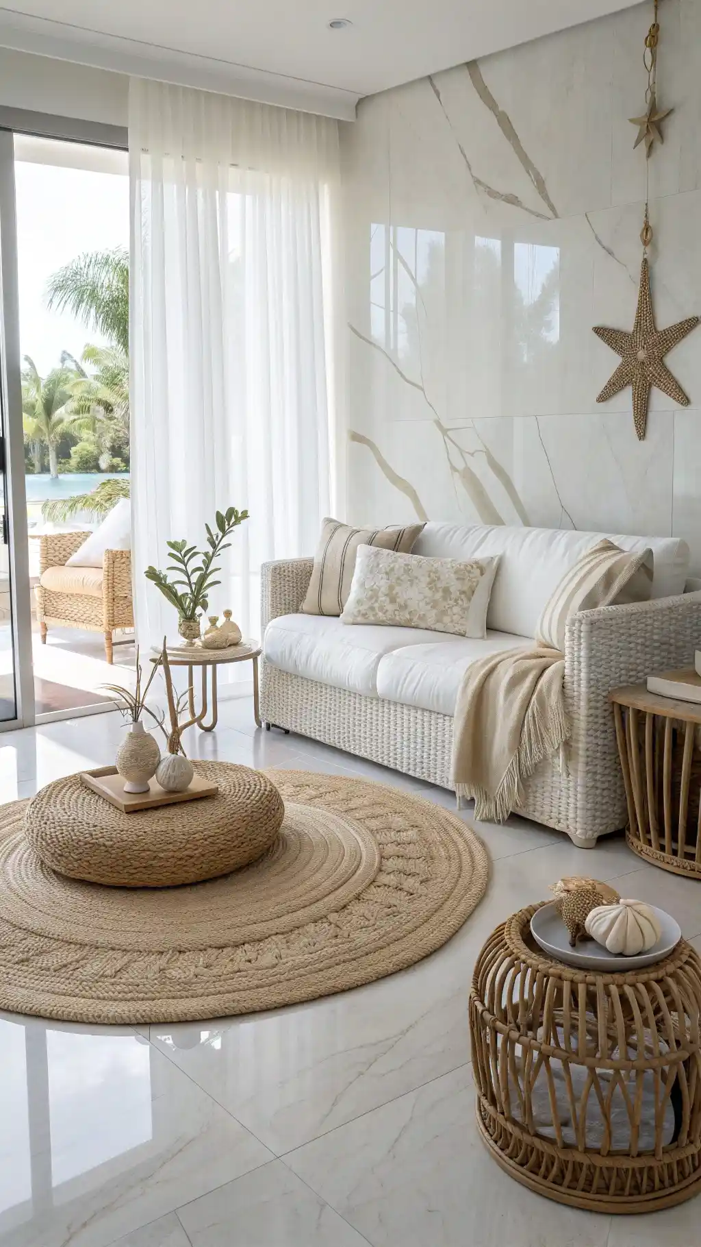 21 White Marble Tiles for Living Room: Elevate Your Space 13 image 11