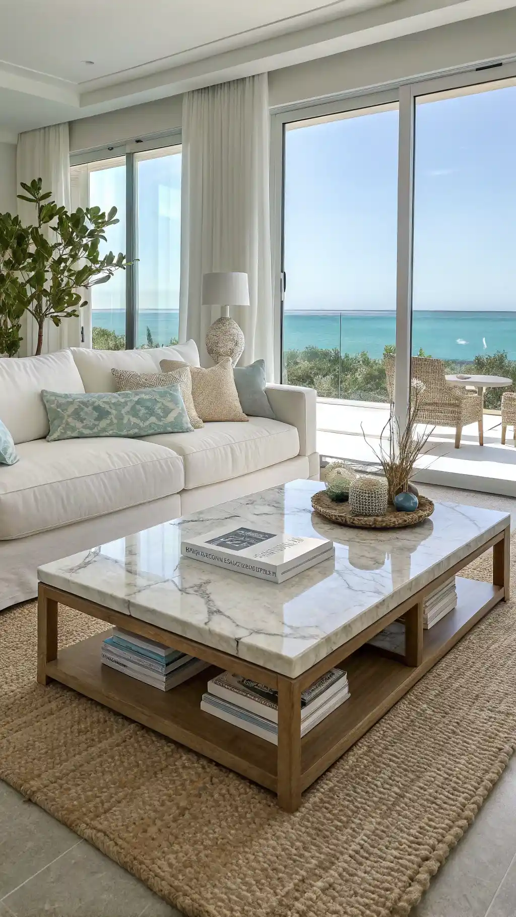 21 White Marble Tiles for Living Room: Elevate Your Space 18 image 16