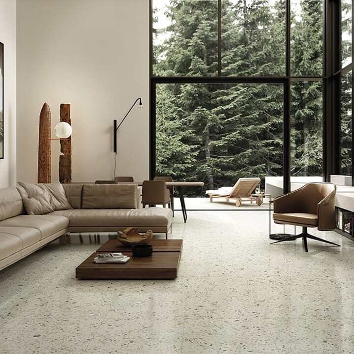 Stylish Terrazzo Flooring Living Room Trendy Ideas 7 image 27