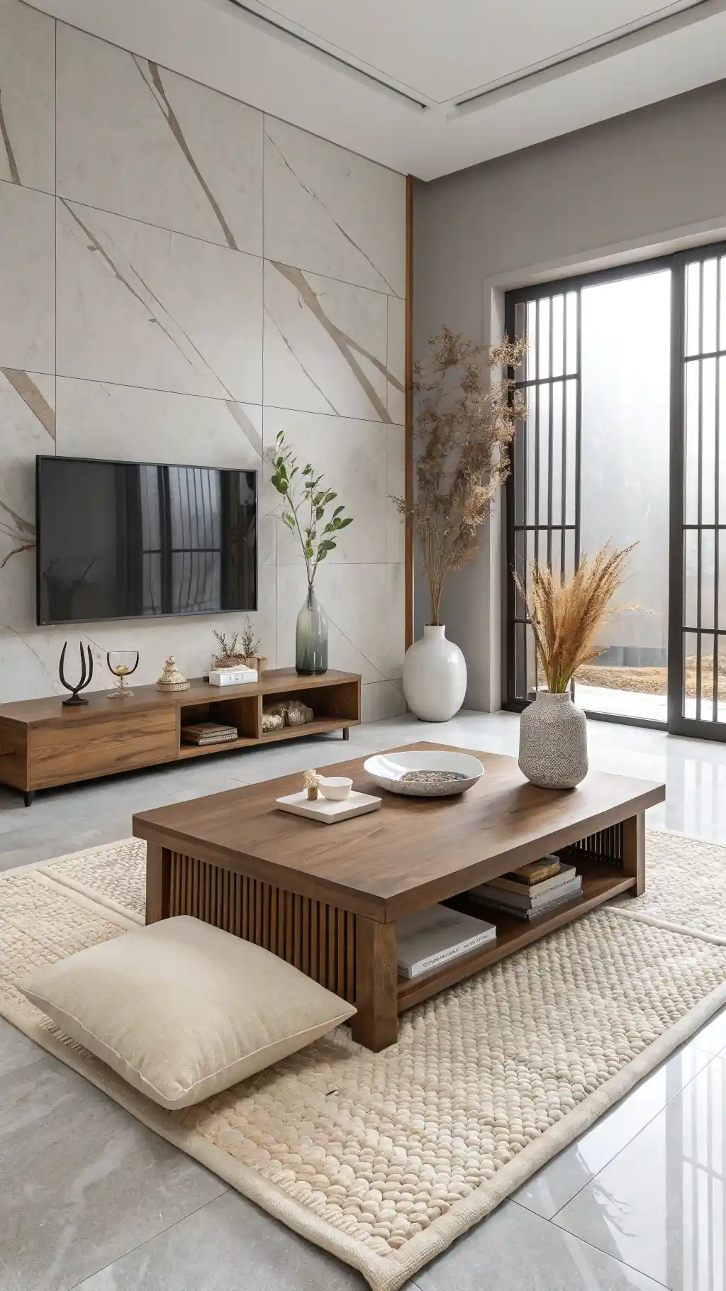 21 White Marble Tiles for Living Room: Elevate Your Space 6 image 4