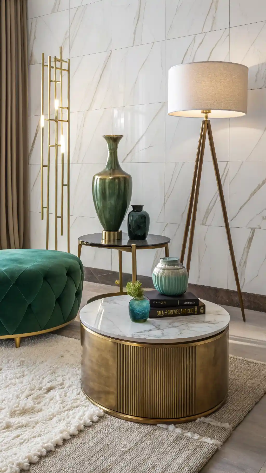21 White Marble Tiles for Living Room: Elevate Your Space 7 image 5